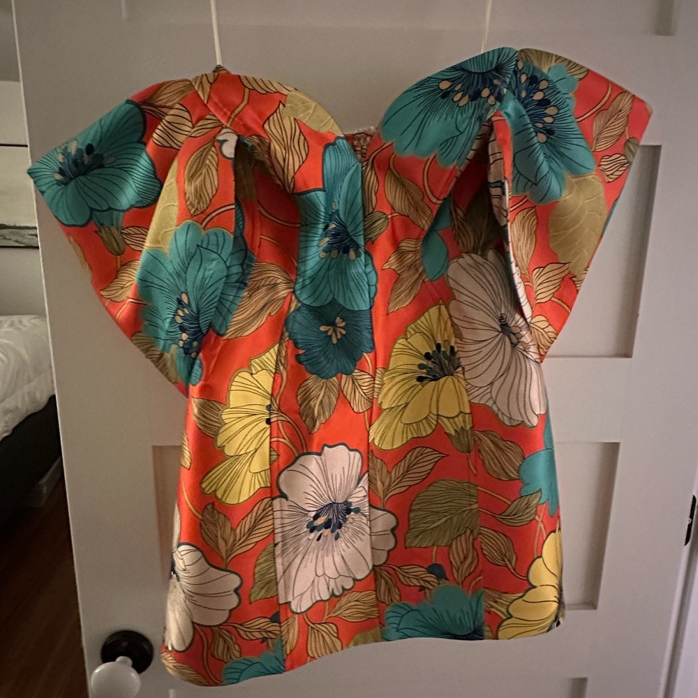 Alemais Piato sculpt mini dress